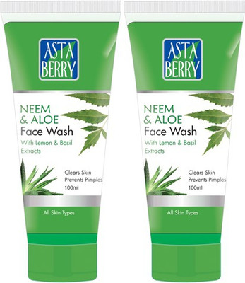 31% OFF on Astaberry Neem & Aloe Pack of 2 Face Wash 31% OFF on Astaberry Neem & Aloe Pack of 2 Face Wash