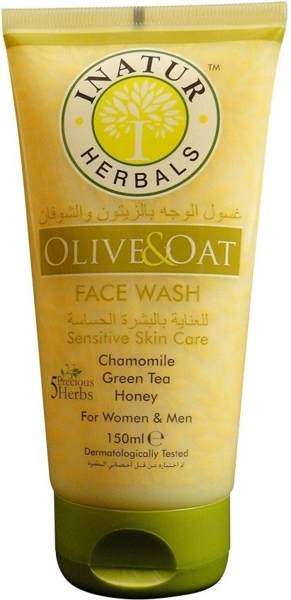 Inatur Herbals Olive & Oat Face Wash