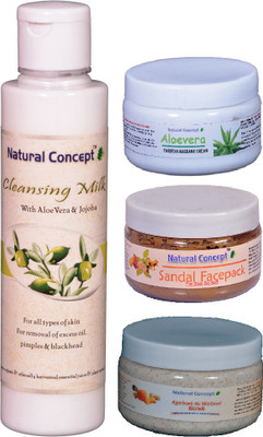 19% OFF on Natural Concept Facial Kit 650 g