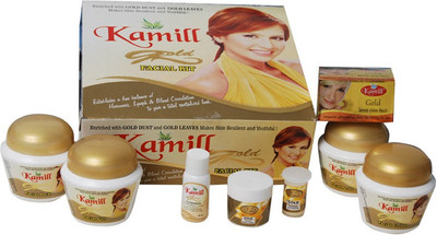 15% OFF on Kamill Gold Facial Kit With Bleach Cream 300 g 15% OFF on Kamill Gold Facial Kit With Bleach Cream 300 g