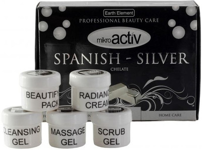 15% OFF on MikroActiv Spanish Silver Facial Kit 10 g