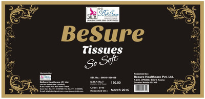 14% OFF on Besureindia Face Tissue Pack Pack of 1 14% OFF on Besureindia Face Tissue Pack Pack of 1