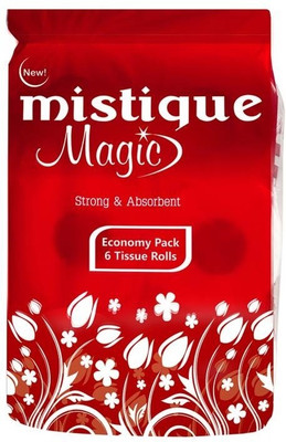 9% OFF on Mistique Tissue Magic Economy - 6 Rolls in a Pack Pack of 6 9% OFF on Mistique Tissue Magic Economy - 6 Rolls in a Pack Pack of 6