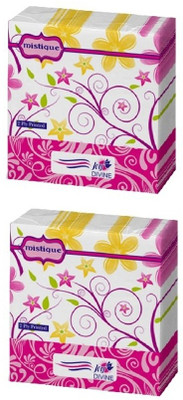 2% OFF on Mistique Tissue Joy Divine Napkins- 50's Pack of 50 2% OFF on Mistique Tissue Joy Divine Napkins- 50's Pack of 50