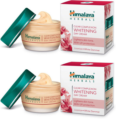 Himalaya Clear Complexion Whitening Day Cream (Pack Of 2) (50 G)