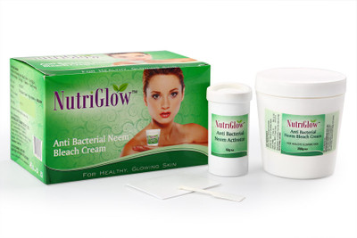 20% OFF on NutriGlow Anti Bacterial Neem Bleach Cream 300 g 20% OFF on NutriGlow Anti Bacterial Neem Bleach Cream 300 g