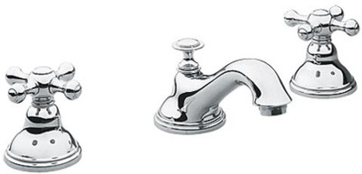 Toto TX103LCBR Curio 8 Inch. Cross Handle Lavatory Faucet With 1.25 Inch. Pop-Up Waste Faucet Toto TX103LCBR Curio 8 Inch. Cross Handle Lavatory Faucet With 1.25 Inch. Pop-Up Waste Faucet