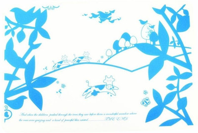 78% OFF on Make My Day Cow Placemat - Boys Feeding Cloak