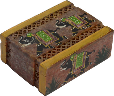 37% OFF on Artist Haat Hand Crafted Natural Jewellery Vanity Case Multicolor 37% OFF on Artist Haat Hand Crafted Natural Jewellery Vanity Case Multicolor