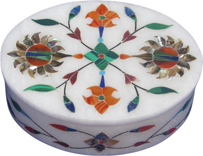 35% OFF on Artist Haat Handcrafted Marble Jewellery Vanity Box White 35% OFF on Artist Haat Handcrafted Marble Jewellery Vanity Box White