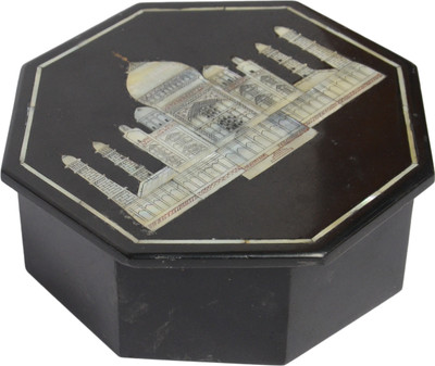 52% OFF on Artist Haat Hand Crafted Natural Jewellery Vanity Case Black