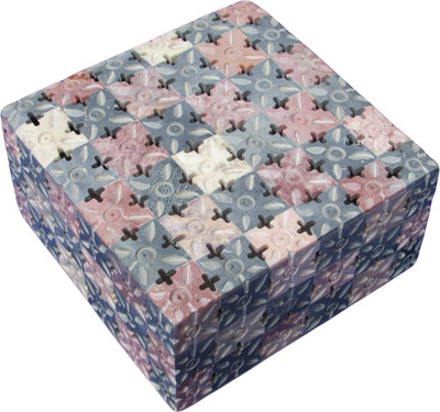 28% OFF on Artist Haat Handcrafted Marble Jewellery Vanity Box Beige 28% OFF on Artist Haat Handcrafted Marble Jewellery Vanity Box Beige