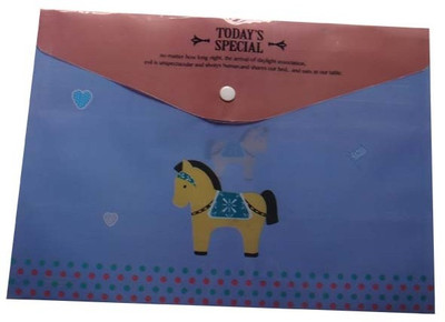 9% OFF on Vardhman My Clear Polypropylene A4 Bag