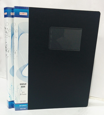 Golden School and Executive Series Polypropylene Display File Golden School and Executive Series Polypropylene Display File