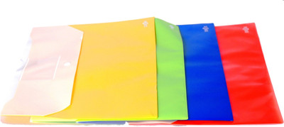 Chrome Folders Plastic Document File Bag Chrome Folders Plastic Document File Bag