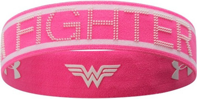 Under Armour Women's Power In Pink Wonder Woman Resistance Band