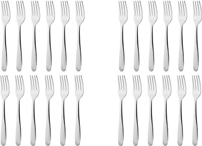 7% OFF on Mosaic Omega Stainless Steel Dessert Fork Set Pack of 24 7% OFF on Mosaic Omega Stainless Steel Dessert Fork Set Pack of 24