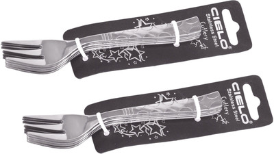 Cielo Stainless Steel Fruit Fork Set Pack of 12 Cielo Stainless Steel Fruit Fork Set Pack of 12