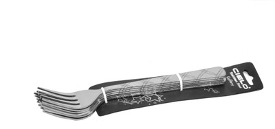 Cielo Krizma Stainless Steel Dessert Fork Set Pack of 6