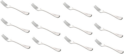 Apaar Stainless Steel Baby Fork Set Pack of 12 Apaar Stainless Steel Baby Fork Set Pack of 12