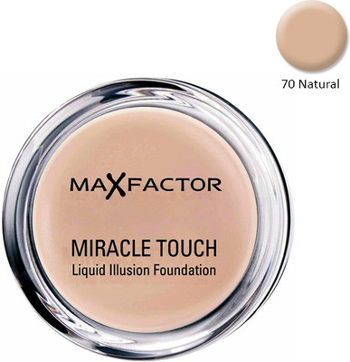 51% OFF on Max Factor Miracle Touch Liquid Illusion Foundation Natural 51% OFF on Max Factor Miracle Touch Liquid Illusion Foundation Natural