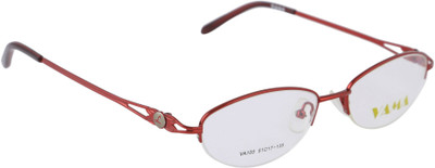 55% OFF on Vama Half Rim Rectangle Frame