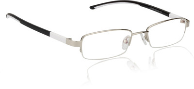 65% OFF on Glitters Half Rim Rectangle Frame