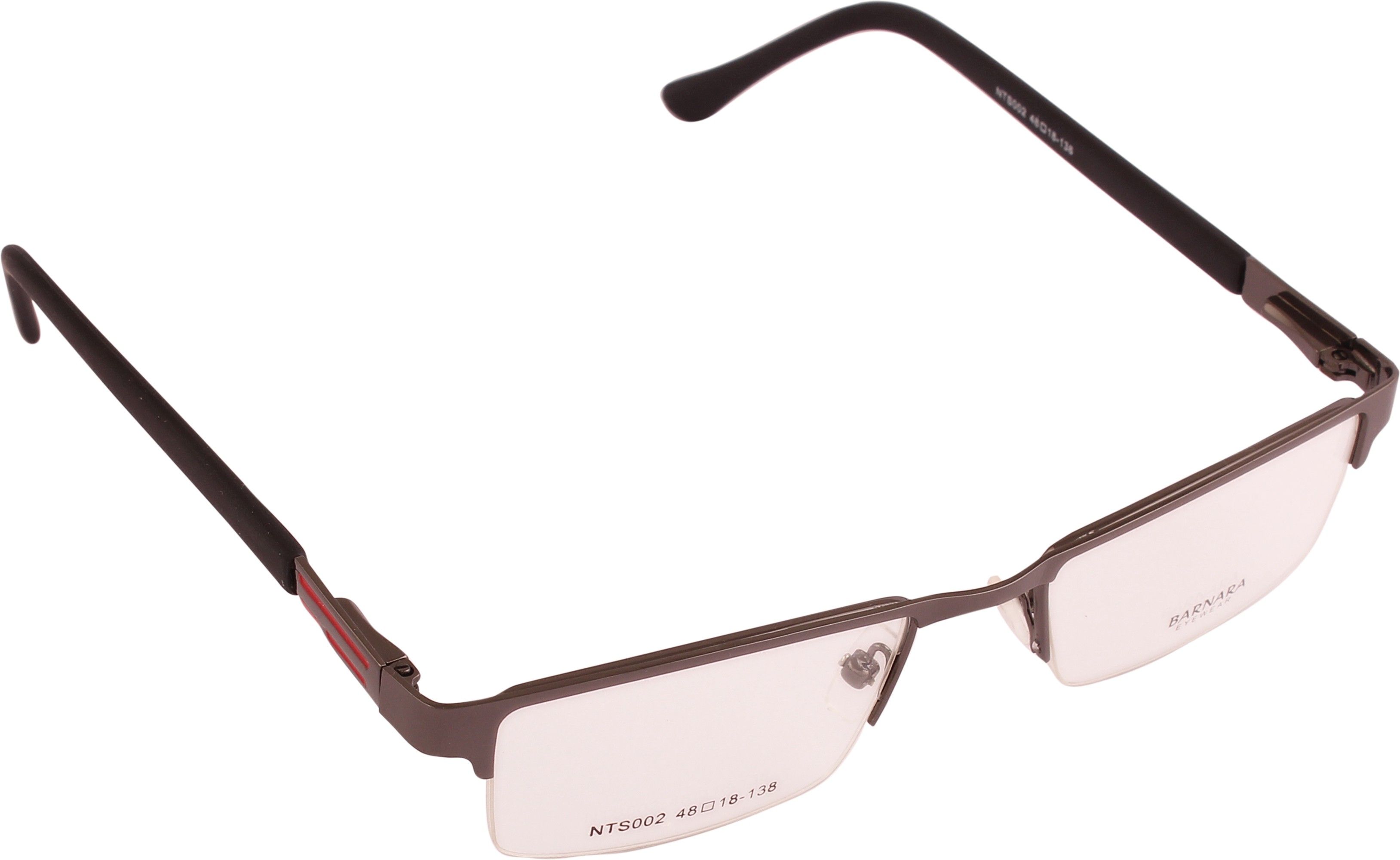 13% OFF on Tim Hawk Half Rim Square Frame