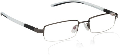 65% OFF on Glitters Half Rim Rectangle Frame