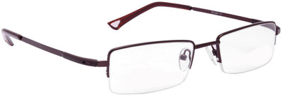 56% OFF on Enetram Half Rim Rectangle Frame