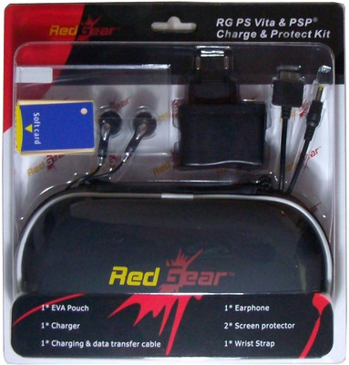 Red Gear PSP & PS Vita Kit Gaming Accessory Kit: Gaming Accessory Kit Buy Red Gear PSP & PS Vita Kit Gaming Accessory Kit: Gaming Accessory Kit
