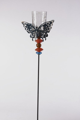 57% OFF on Goyal India 90 cm Iron, Glass Garden Stake