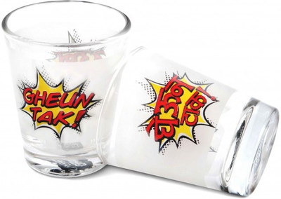 Happily Unmarried Gheuntak Kitchen Shot Glass Glass Mug Happily Unmarried Gheuntak Kitchen Shot Glass Glass Mug