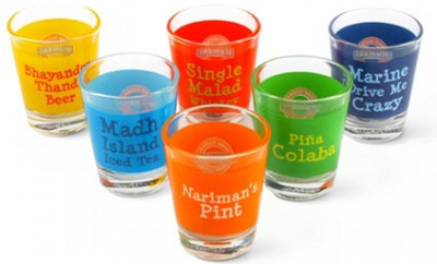 Happily Unmarried High On Mumbai Kitchen Shot Glasses Glass Mug