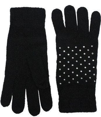 Romano Premium Quality Polka Print Winter Women's Gloves
