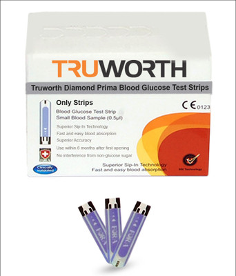 41% OFF on Truworth Diamond Prima Test Strips-50 Glucometer Glucometer 41% OFF on Truworth Diamond Prima Test Strips-50 Glucometer Glucometer