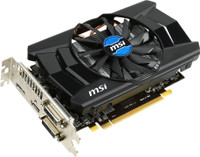 MSI AMD/ATI R7 260X2GD5 OCV3 2 GB GDDR5 Graphics Card: Graphics Card