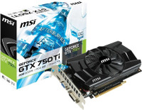 MSI GeForce GTX 750Ti 2 GB GDDR5 Graphics Card: Graphics Card