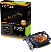 ZOTAC NVIDIA GTX650 Synergy Edition 2 GB 128-bit DDR5 2 GB GDDR5 Graphics Card: Graphics Card