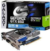 Galaxy NVIDIA GeForce GTX 650GC 1 GB GDDR5 Graphics Card: Graphics Card