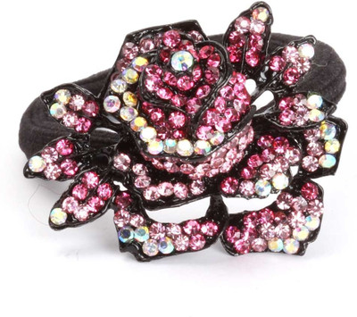 40% OFF on KhoobSurati Pretty Bloom Studded Rubber Band