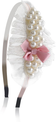 Hopscotch Beautiful Pearls Hair Band