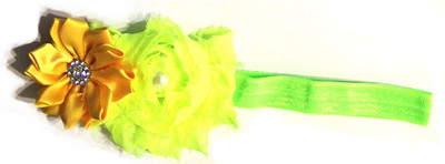 31% OFF on BabyCouture Vintage Duo Of Flower & Pearl Hair Band