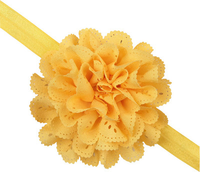 12% OFF on PinkXenia Wavy Edge Hollow Out Yellow Flower soft Elastic Newborn Headband Head Band 12% OFF on PinkXenia Wavy Edge Hollow Out Yellow Flower soft Elastic Newborn Headband Head Band