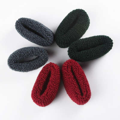 11% OFF on Accessher The Mid Woolen Bow Rubber Band