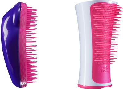 25% OFF on Tangle Teezer Combo Original Purple and Pink and Aqua Pink and White