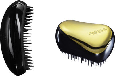 30% OFF on Tangle Teezer Combo Salon Elite Black and Compact Gold and Black