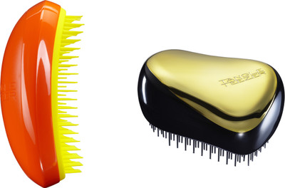 30% OFF on Tangle Teezer Combo Salon Elite Orange and Yellow and Compact Gold and Black