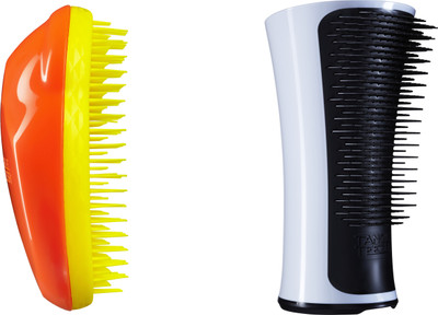 30% OFF on Tangle Teezer Combo Original Orange and Yellow and Aqua Black and White