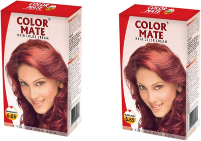 Color Mate Cream Hair Color Burgundy
